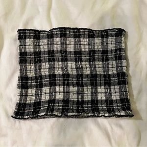 Women’s Hollister Plaid Tube Top